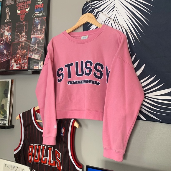 Stussy Cropped Crewneck - Picture 2 of 5